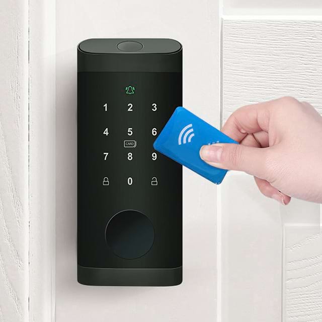 QW-D1 Digital Code Lock With fingerprint For Interior Door