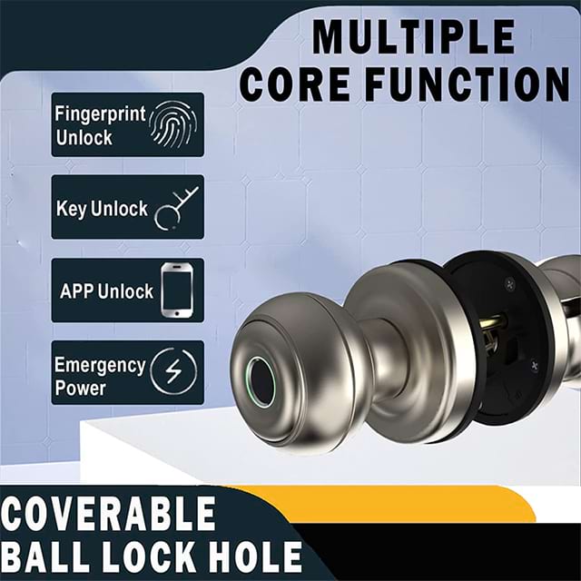 RK-1 Locked Doorknob With Lock And Key For Main Door