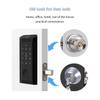 QW-D1 Digital Code Lock With fingerprint For Interior Door