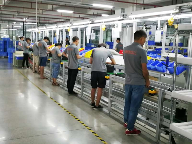 smart keyless door lock production line