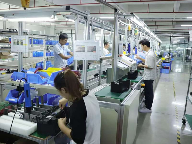 Electronic door lock production line