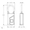 L1 Medium Digital Padlock For Luggage