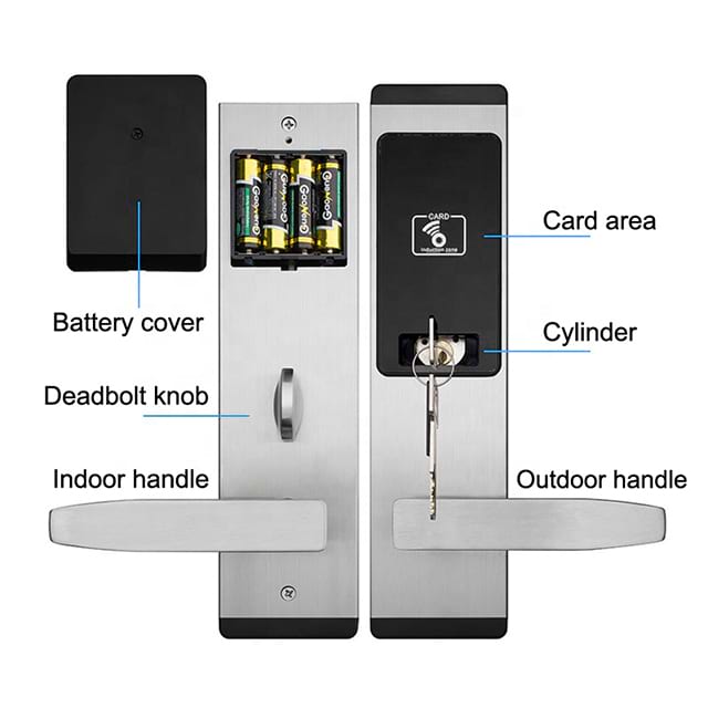 QW-LC2020 Biometric Hotel Door Lock Hotel System