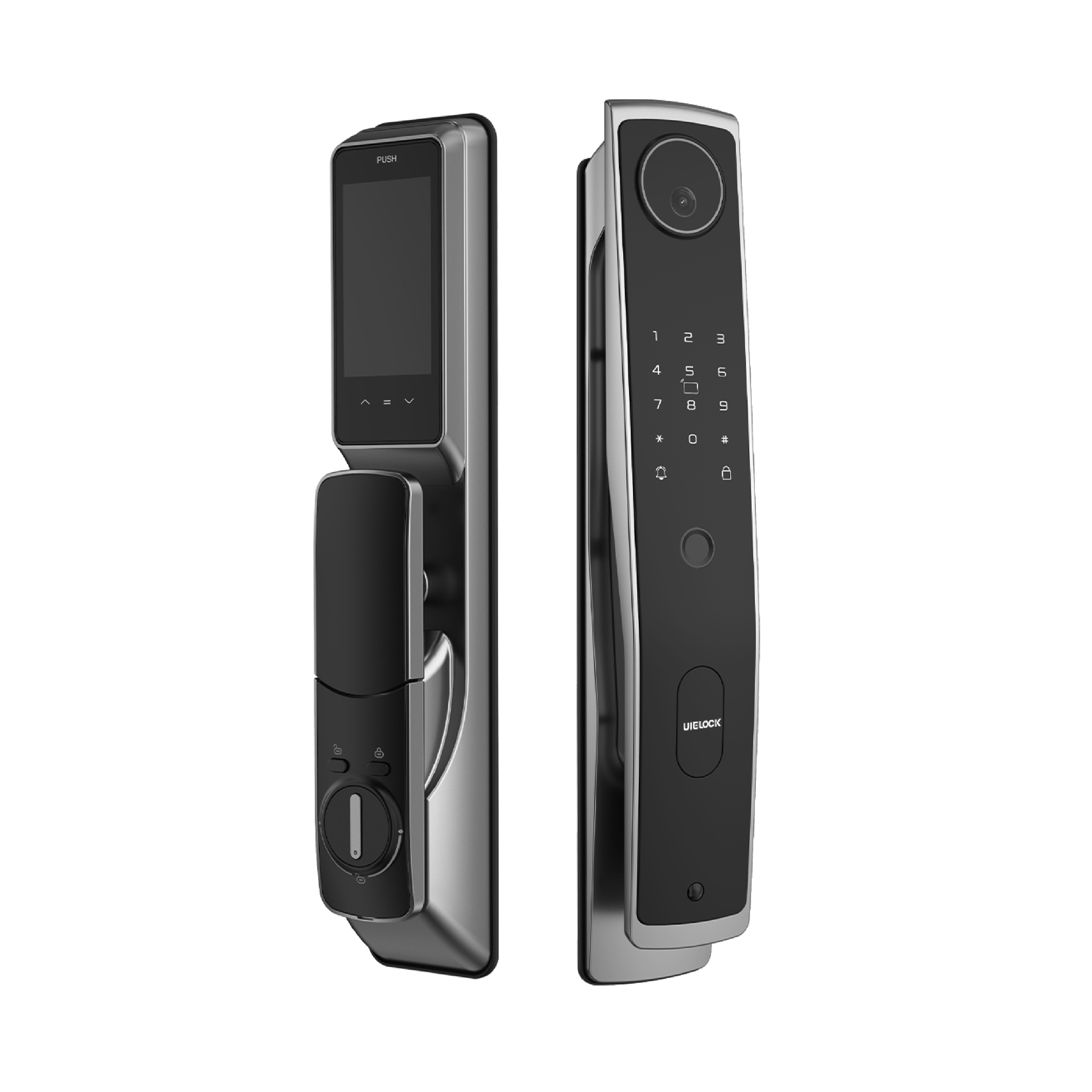 QB50 smart keyless door lock with biometric fingerprint