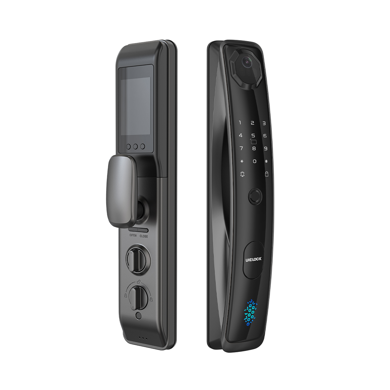 UIELOCK QA60 Plus Palm Vein And 3D Face Recognition Smart Lock