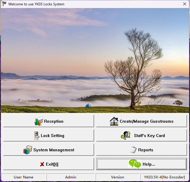  QW-LC8568 Hotel Door Lock Work with YK03 Hotel Lock System 