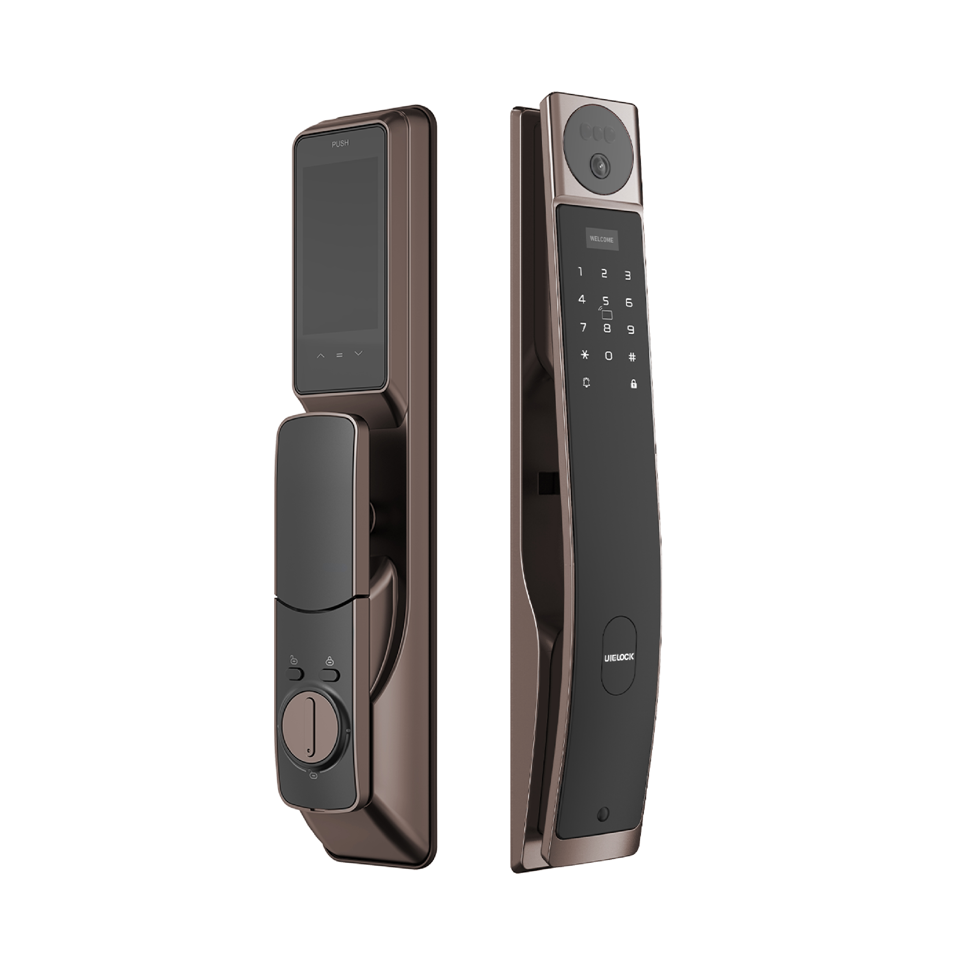 QB80 3d face Smart Lock With Finger Vein or Fingerprint