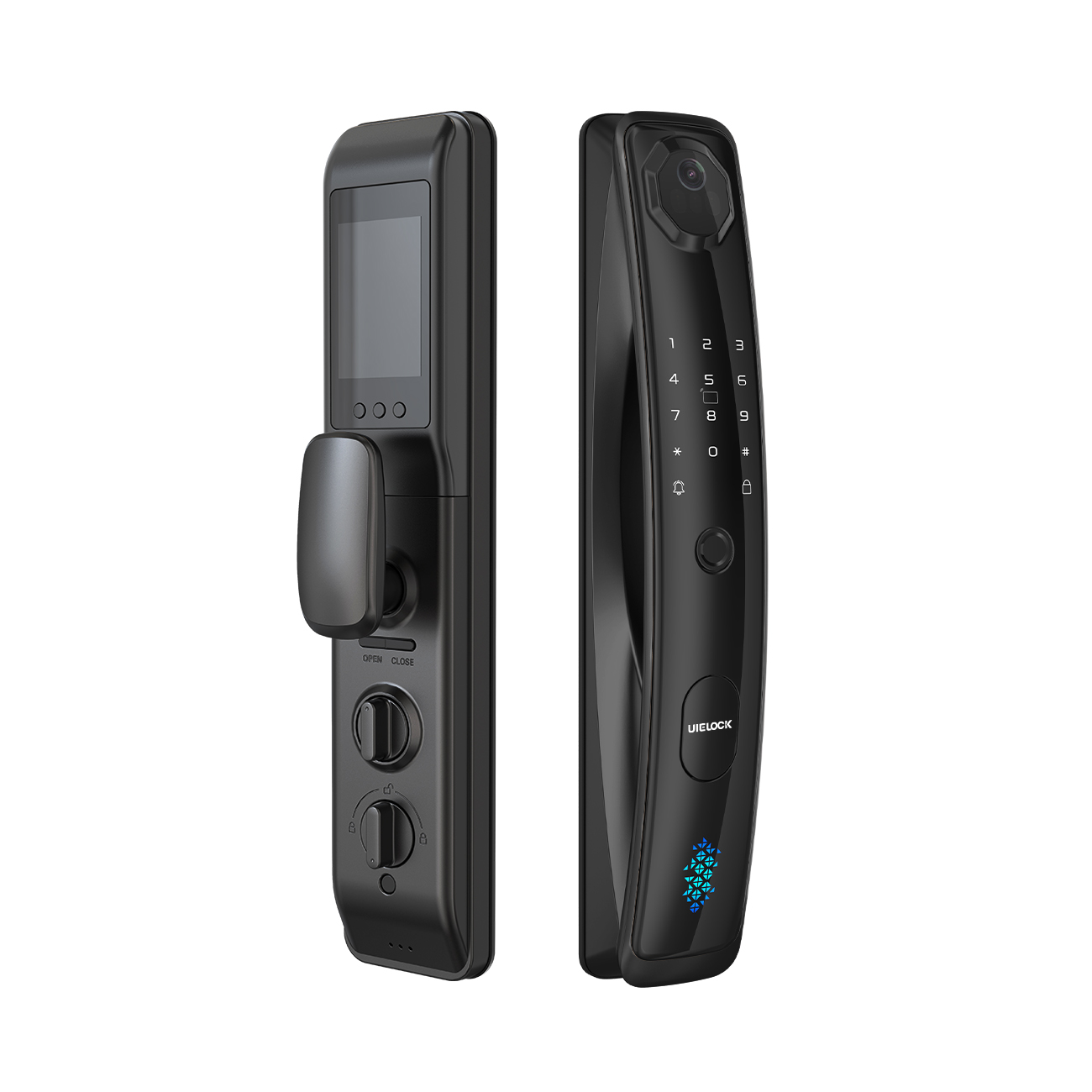 UIELOCK QA60 Plus Palm Vein And 3D Face Recognition Smart Lock