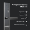 M02 fingerprint Smart door Lock With Handle