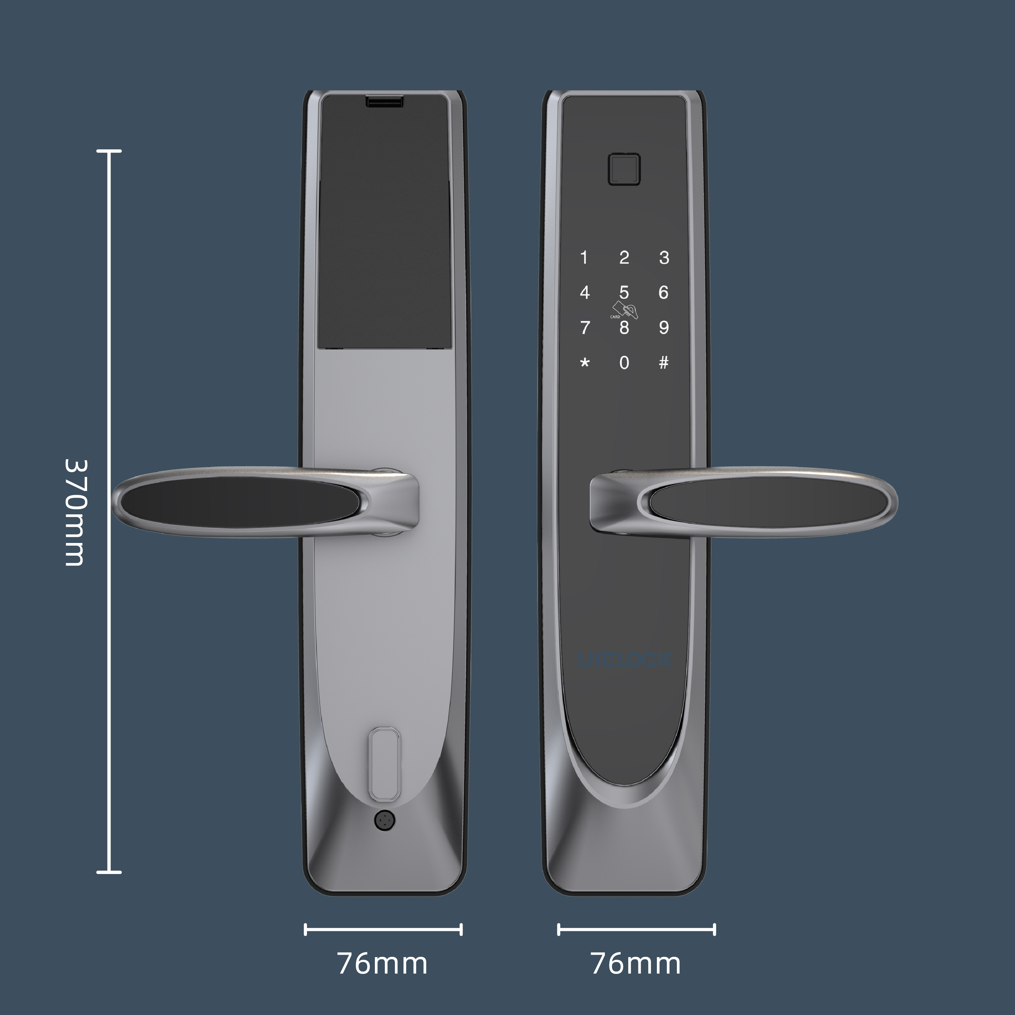 M03 Automatic Home Electronic Smart Locks With Handle