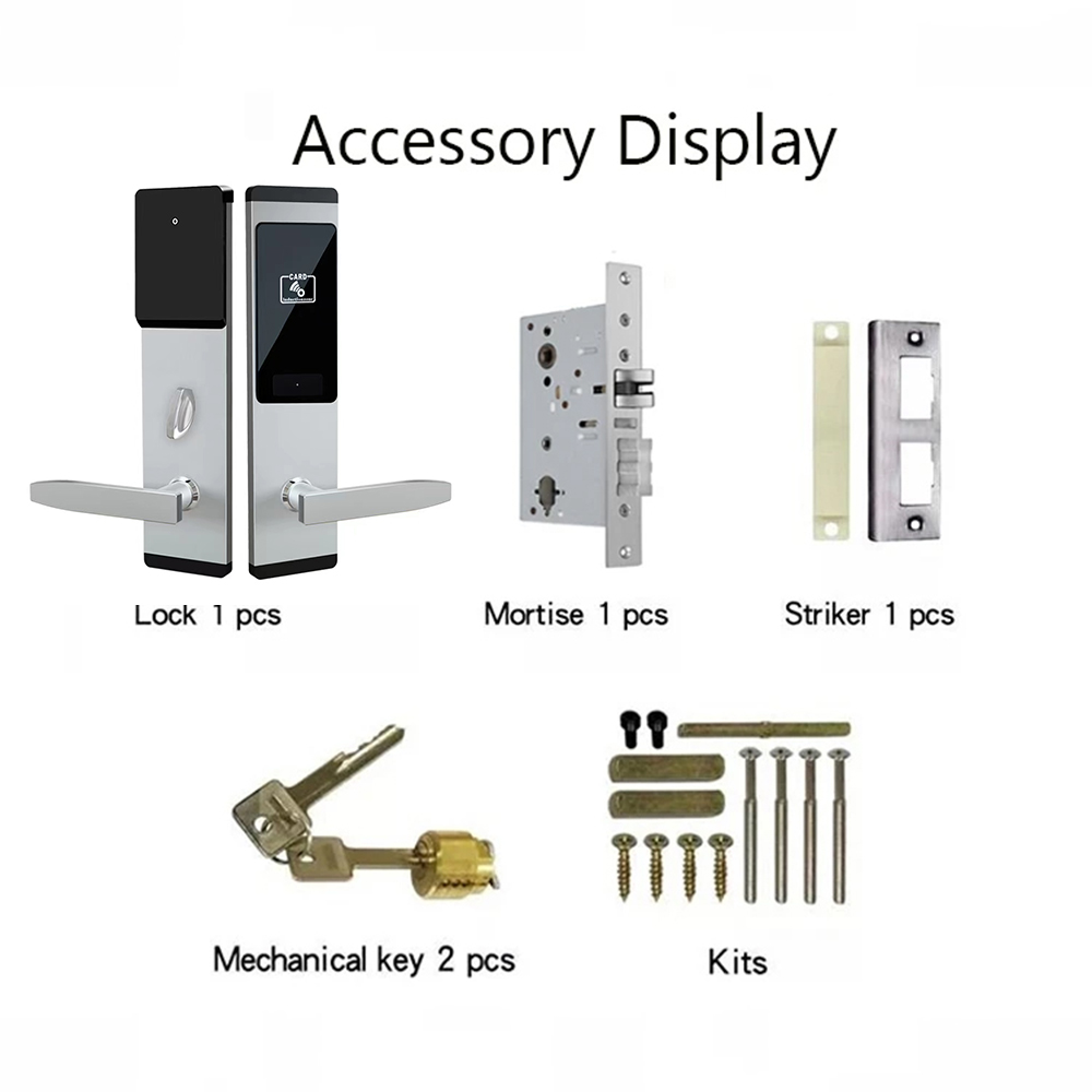 QW-LC2020 Hotel Door Lock Work with YK03 Hotel Lock System