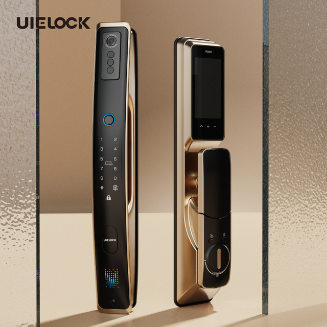 QB70 3d Face Recognition Smart Lock With Fingerprint For Main Door