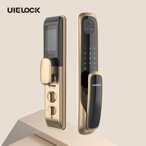 QB20 facial recognition and fingerprint door lock with camera