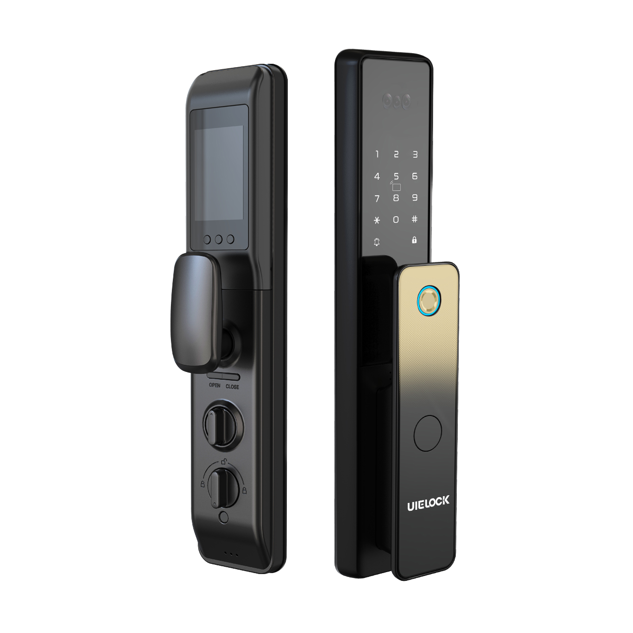 QA20 Plus Palm Vein And 3D Face Recognition Unlock Samrt Lock