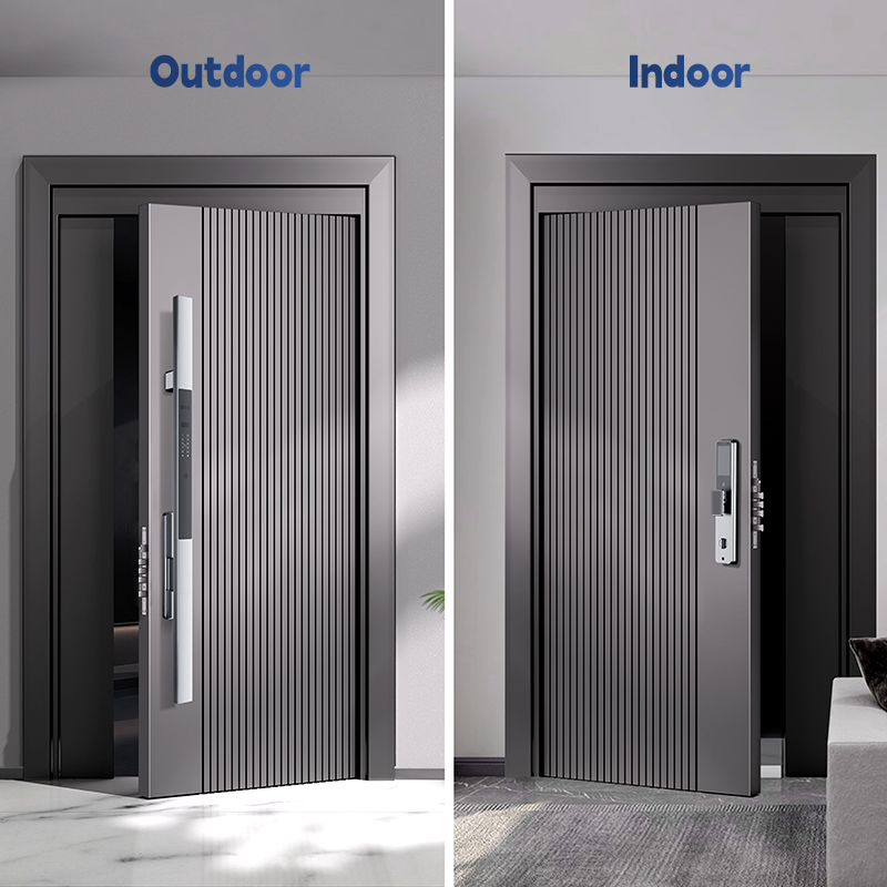 VXF-9 Max 3D Face Palm Vein Recognition Smart Large Handle Door Lock