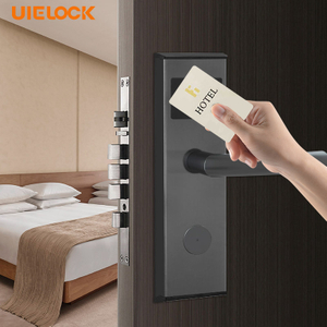  QW-LC118-S Hotel Door Lock Work with YK03 Hotel Lock System 