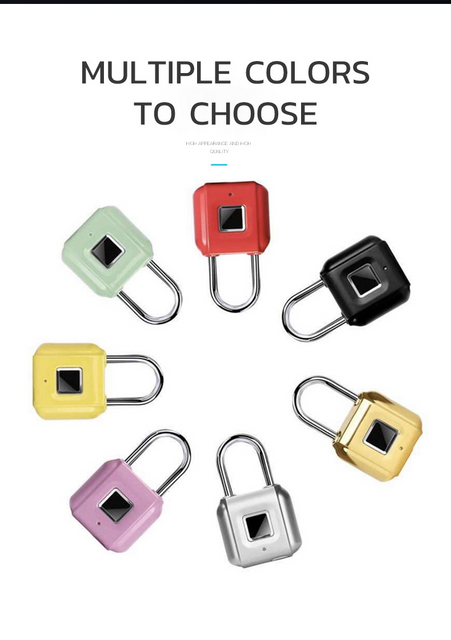 G-505 Smart Fingerprint Padlock
