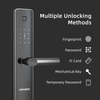 M04 Smart Door Lock Aluminum Fingerprint Inside Digital Handle