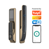 QA70 fingerprint 3D face recognition tuya smart door lock with camera