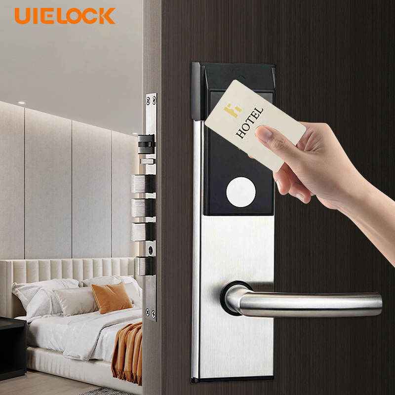  QW-LC216 Hotel Door Lock Work with YK03 Hotel Lock System 